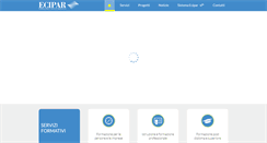Desktop Screenshot of ecipar.it