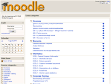 Tablet Screenshot of moodle.ecipar.it